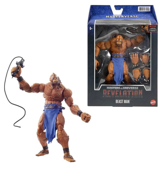 Masters Of The Universe Masterverse Revelation Collection, 7-In MOTU Beast Man Battle Figures For Storytelling Play And Display, Gift For Kids Age 6 And Older And Adult Collectors
atoystoreonelmstreet.com
#atoystoreonelmstreet 