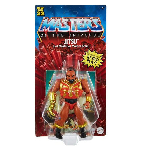 Masters of the Universe Origins 2021 Jitsu Action Figure, 5.5-inch Collectible MOTU Figure with Accessory Retro Pla - A Toy Store On Elm Street
