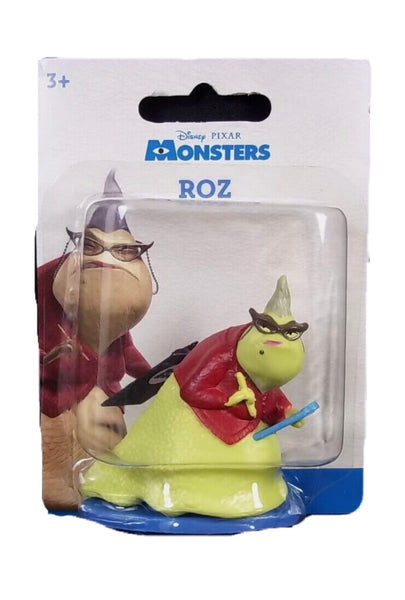 Monster Inc. Disney PIXAR Roz Miniature Action Figure Figurine Cake Topper Mattel Micro Collection