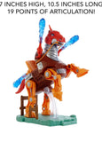 Masters of the Universe Origins Stridor Action Figure, 7 in Tall Robot Horse with Projectile Launcher, 3 Plasma Blasts, Helmet & Bridle with Cord, Collectible Gift for MOTU Fans Ages 6 Years & Older New - A Toy Store On Elm Street