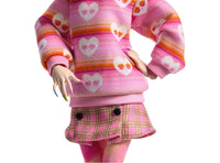 Monster High Wednesday Doll & Accessories, Wednesday Addams Collectible in Nevermore Academy Uniform with Thing & Backpack, Doll Stand. Monster High Wednesday Doll and Accessories, Enid Sinclair Collectible in Pink Fashion with Beret & Backpack, Doll Stan