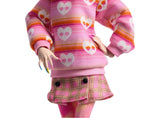 Monster High Wednesday Doll & Accessories, Wednesday Addams Collectible in Nevermore Academy Uniform with Thing & Backpack, Doll Stand. Monster High Wednesday Doll and Accessories, Enid Sinclair Collectible in Pink Fashion with Beret & Backpack, Doll Stan