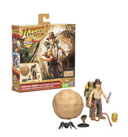 Indiana Jones Worlds of Adventure with Adventure Backpack Action Figure Set, 2.5-inch, Action Figures for Kids Ages 4 and Up