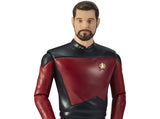 Star Trek The Next Generation Playmates Toys Universe: 5" Commander William Riker Action Figure with Starfleet Gear Accessories, Multi 2022