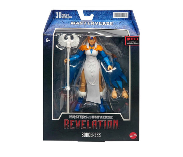 Masters of the Universe Masterverse Revelation Action Figure, Sorceress Toy Collectible with Articulation & Accessories, 7 inch. atoystoreonelmstreet.com
#atoystoreonelmstreet 