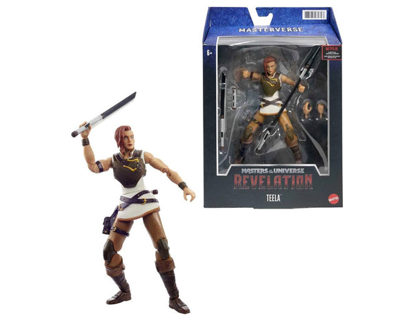 Masters of the Universe Masterverse Collection, Revelation Teela 7-in Motu Battle Figures for Storytelling Play and Display, Gift for Kids Age 6 and Older and Adult Collectors. #atoystoreonelmstreet
atoystoreonelmstreet.com