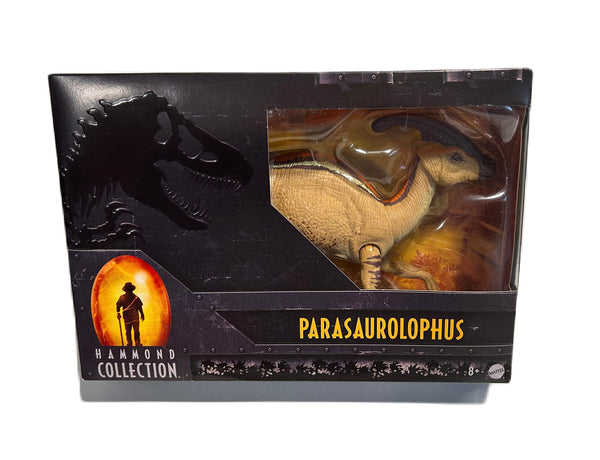 Jurassic World The Lost World Hammond Collection Dinosaur Action Figure, Parasaurolophus Dino Toy with 20 Articulations, 12 Inches Long Mattel New in Package