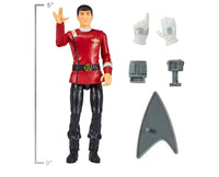 Classic Star Trek Movie Series Playmates Toys Universe: 5" Captain Spock Star Trek II Wrath of Khan Action Figure with Accessories, Multi 2022