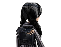 Monster High Wednesday Doll & Accessories, Wednesday Addams Collectible in Nevermore Academy Uniform with Thing & Backpack, Doll Stand. Monster High Wednesday Doll and Accessories, Enid Sinclair Collectible in Pink Fashion with Beret & Backpack, Doll Stan