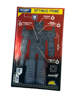 Super7 The Transformers 11” Metallic Optimus Prime Super Cyborg The X-Ray Action Figure