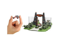 Jada Hollywood Rides Jurassic Park 2023 Diorama Set 30th Anniversary Nano Scene Diecast 1:65 includes two DieCast vehicles