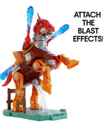 Masters of the Universe Origins Stridor Action Figure, 7 in Tall Robot Horse with Projectile Launcher, 3 Plasma Blasts, Helmet & Bridle with Cord, Collectible Gift for MOTU Fans Ages 6 Years & Older New - A Toy Store On Elm Street