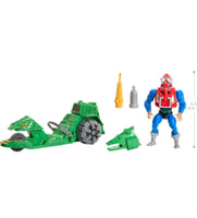 Masters of the Universe Origins Action Figure & Vehicle, Ground Ripper & Mekaneck, 80s Inspired MOTU Toy with Accessories - A Toy Store On Elm Street