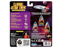 Classic Star Trek Movie Series Playmates Toys Universe: 5" Captain Spock Star Trek II Wrath of Khan Action Figure with Accessories, Multi 2022