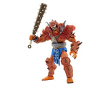 Masters of the Universe New Eternia Beast Man Deluxe Giant Articulated Masterverse Monster Figure (8 inch) with Accessories, Collectable. - A Toy Store On Elm Street