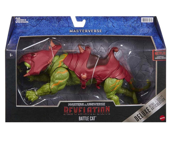 Masters of the Universe Masterverse Revelation Battle Cat, 14” Deluxe MOTU Battle Figure for Storytelling Play and Display, Gift for Kids Age 6 and Older and Adult Collectors. atoystoreonelmstreet.com
#atoystoreonelmstreet 