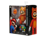 THE SUPER MARIO BROS. MOVIE 5 Inch Action Figure 2023 Tanooki Mario Figure with Leaf Accessory New