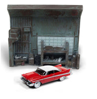 Johnny Lightning 1958 Plymouth Fury Diecast Model 1/64 Scale Christine 2018 Diorama