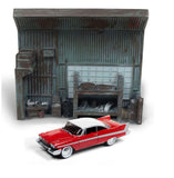 Johnny Lightning 1958 Plymouth Fury Diecast Model 1/64 Scale Christine 2018 Diorama