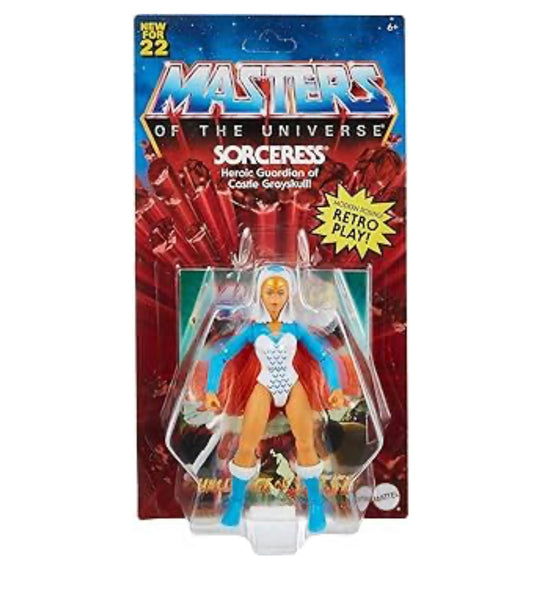 Masters of the Universe Origins 2021 Sorceress Action Figure, 5.5-inch Collectible MOTU Figure with Accessory Retro Play! @ A Toy Store On Elm Street 