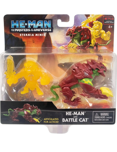 He-Man Masters of the Universe 2” Eternia Minis He-Man and Battle Cat Mini Figure, 2-in Character for Storytelling Play and Display, for Motu Fans Ages 6 Years and Older New
atoystoreonelmstreet.com