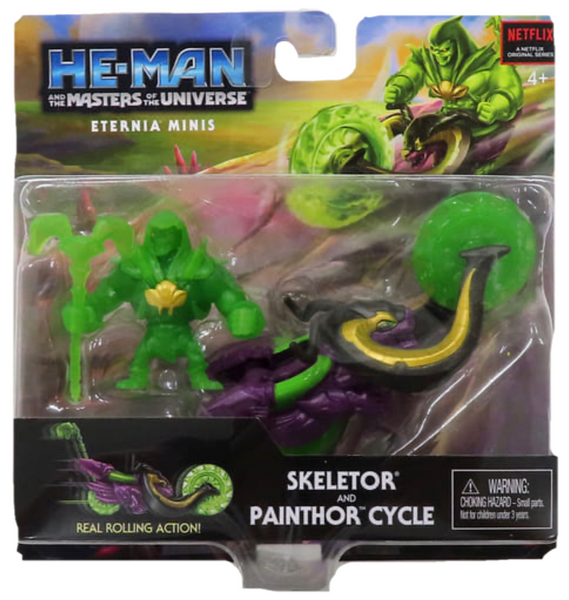 He-Man Masters of the Universe 2” Eternia Minis Skeletor and Painthor Cycle Mini Figure, 2-in Character for Storytelling Play and Display, for Motu Fans Ages 6 Years and Older New
atoystoreonelmstreet.com