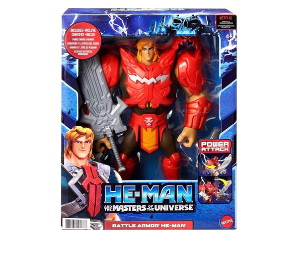 He-Man and Masters of the Universe Battle Armor He-Man Power Attack Action Figure, 8.5-in Battle Character for Storytelling Play, Gift for Fans 4 Years and Older
atoystoreonelmstreet.com
