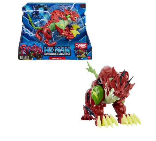 He-Man and the Masters of the Universe Battle Cat with Power Attack Move and Saddle, Pull & Release, The Action Figure + Vehicle Based on Animated Series, Articulated Battle Characters, Gift for 4 Years and Older
atoystoreonelmstreet.com