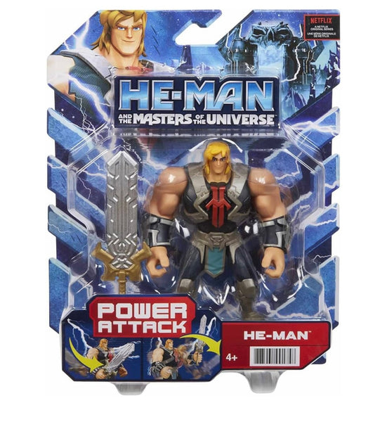 He-Man and the Masters of the Universe, He-Man Power Attack Action Figures Motu, He-Man Action Figure Based on Animated Series for Storytelling Play, Articulated Battle Characters, for 4 Years and Older
atoystoreonelmstreet.com