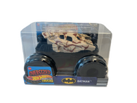 Hot Wheels Metal Monster Trucks, Oversized Monster Truck, DC Batman The Dark Knight Rises Camo Tumbler 1:24 Scale Die-Cast Toy Truck with Giant Wheels and Cool Designs