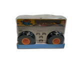 Hot Wheels Metal Monster Trucks, Oversized Monster Truck, Tiger Shark 1:24 Scale Die-Cast Toy Truck with Giant Wheels and Cool Designs