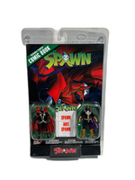 McFarlane Toys - 2023 Direct Page Punchers Spawn 2” Figure Spawn and Anti Spawn 2pk with Flashpoint Comic Book New in package