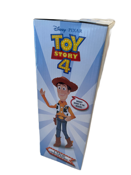 Toy Story 4 Sheriff Woody Deluxe Pull-String Talking Action Figure Toy Story 4 Sheriff Woody Deluxe Pull-String Talking Action Figure