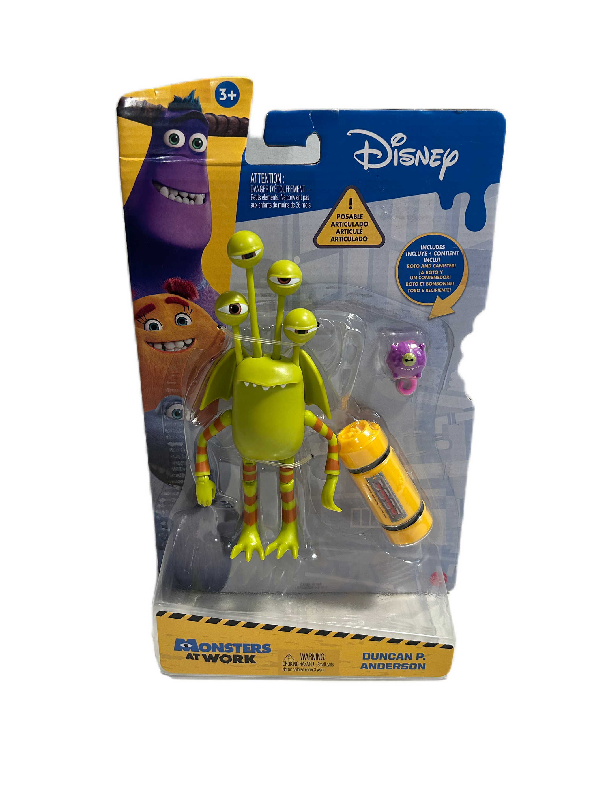 monsters university figures Disney Monsters at Work Duncan P. Anderson Figure