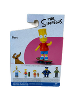 The Simpsons Bart includes Skateboard 2.5" Mini Figure 2024 New in Box