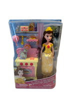 Disney Princess 2018 Belle's Royal Kitchen Fashion Doll Playset With Accessories New in Package