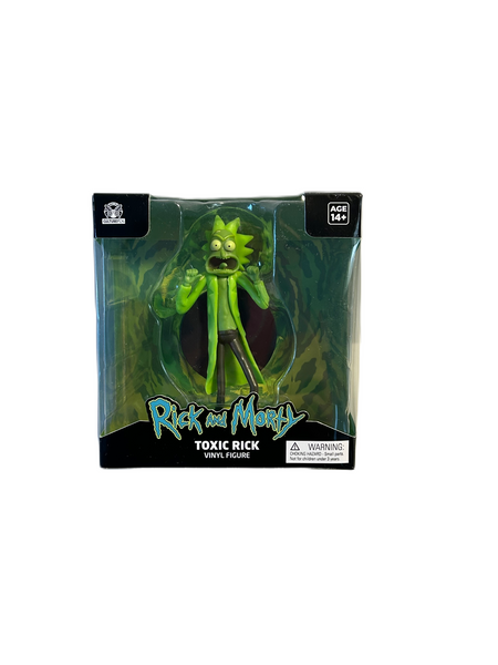 Rick and Morty Toxic Rick 4.5" Collectible Vinyl Figure 2024 MIB Culture Fly New in Package