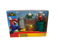 Super Mario World Of Nintendo Playset - 2021 Desert Diorama Set includes Mario Figure Jakks Pacific