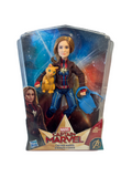Marvel Avengers 2018 Captain Marvel and Marvel's Goose the Cat 12” Doll Set includes Backpack Hasbro