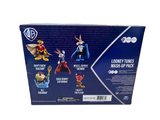 Warner Brothers 100 Years Anniversary 2023 Loony Tunes - DC Superhero Mash-Up Pack 5 Figures Set