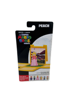 Nintendo 2023 The Super Mario Bros Movie 1" Mini Princess Peach Figure with Question Block