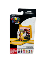 Nintendo 2023 The Super Mario Bros Movie 1" Koopa Paratrooper Figure with Question Blom