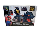 Nintendo 2023 The Super Mario Bros. Movie Bowser Island Castle Play Set includes Interactive Pieces Jakks Pacific