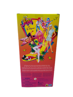 Jem and The Holograms 40th Anniversary 2025 Jem/Jessica 12” Classic Fashion Doll, Speaker included, Plays Theme Song with 16 accessories