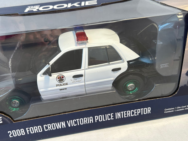 Greenlight 1:64 Ford Crown Victoria Police Interceptor NYPD Anno Di Costruzione 2011 Bianco 42771 Greenlight 1:64 Ford Crown Victoria Police Interceptor NYPD Anno Di Costruzione 2011 Bianco 42771