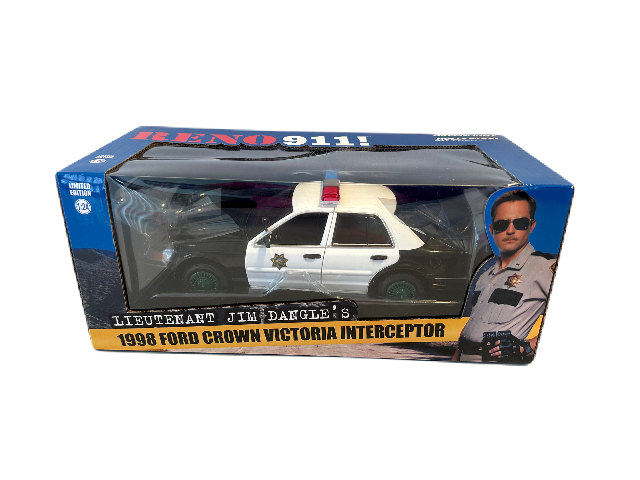 希少 サンクエンティン刑務所 ミニペナント ビンテージ 囚人 当時物 スーベニア GreenLight Hollywood 1:24 Limited Edition RENO 911 Lieutenant Jim