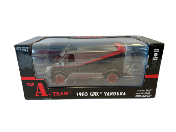 GreenLight Hollywood 1:24 Limited Edition The A-Team 1983 GMC Vandura 2020 Dirt Variant