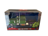 Jada 1:24 Marvel Avengers Hulk 1992 Peterbilt 379 Diecast Vehicle 2024