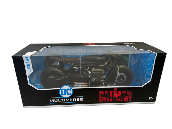 McFarlane 2022 DC Multiverse Batcycle The Batman Vehicle 7" Scale