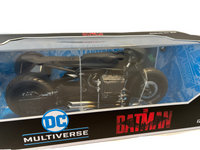 McFarlane 2022 DC Multiverse Batcycle The Batman Vehicle 7" Scale